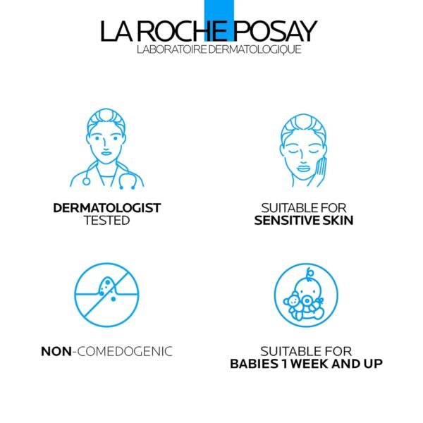 La Roche-Posay Cicaplast Balm B5, Healing Ointment and Soothing Therapeutic Multi Purpose Cream for Dry & Irritated Skin, Body and Hand Balm, Baby Safe, Fragrance Free