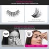 71VewZTB0FL._SL1500_.jpg Individual Lashes 144pcs D Curl Lash Clusters Mixed Length Individual Lash Extensions Cluster Lashes DIY Lash Extension Supplies Eyelash Clusters (F5-0.07D, 12-18mm)