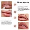 71WEhdUNSoL._SL1500_.jpg Lip Stain Peel Off for Women - 3 Color Set (Nude Brown, Red Brown, Classic Red) | Long Lasting, Waterproof, Non-Sticky, Hydrating | Peel Off Lip Tint Gloss Kit for Teens & Girls