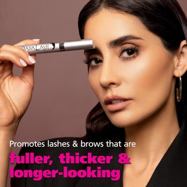 71WI77KmJBL._SL1500_.jpg DABALASH Professional Eyelash & Eyebrow Growth Serum with Castor Oil – Promotes the Appearance of Naturally Longer, Fuller, Thicker & Stronger Lash + Brow Hair – 0.18 oz