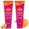 Lume Whole Body Deodorant Plus Sweat Control - Smooth Cream Tube - 72 Hour Odor And Sweat Control - Baking Soda Free, Skin Loving - 3.0 ounce (Pack of 2) (Clean Tangerine)