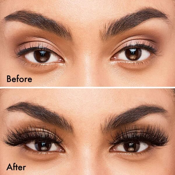 71Wa9HAiqlL._SL1500_.jpg i•ENVY False Eyelashes Real Mink Lashes Dramatic Long Eyelashes (Champagne Pink)