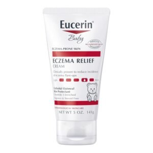 Eucerin Baby Eczema Relief Body Cream, Steroid & Fragrance Free for 3+ Months of Age, 5 oz. Tube