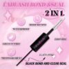 71WvwAE6b5L._SL1000_.jpg FASLASH Bond and Seal Lash Glue 12ML Lash Cluster Glue Lash Bond and Seal Waterproof Eyelash Glue for Eyelash Extensions Hold 48-72 Hours