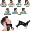 2PCS Men's Beard Shaping Styling Tool Set with Comb, 2025 Version Precision Edging for Jaw, Cheek & Neck Lines, Works with All Beard Razors & Trimmers (Large Size)