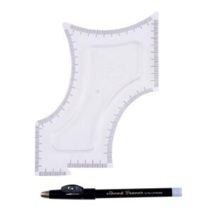 71X5oycoP6L._SL1500_.jpg The Cut Buddy Original Shaping Tool, Clear Beard and Hairline Template with Bonus Tracer Pencil, As Seen on Shark Tank