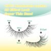 71XbaPEMieL._SL1500_.jpg False Eyelashes Natural Look Strip Lashes Cat Eye Fake Eyelashes Soft False Lashes by GEMERRY, 10pairs