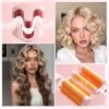 71XxJD8lwuL._AC_SL1500_.jpg Curling Iron Hair Crimper Waver - CHIKYO 3 Barrel Rovy Wave Curling Iron, 1.25 Inch Ionic Beach Waves Curling Wand, Deep Waver Hair Curler Hot Tool with Ceramic for Women, Dual Voltage, Easy to Use