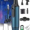 AREYZIN Ear and Nose Hair Trimmer for Men and Women Professional USB Rechargeable Nose Trimmer Nose Clippers Eyebrow Facial Hair Trimmer Body Grooming Kit IPX7 Waterproof Dual Edge Blades
