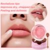 4 Pcs Bee Lip Balm Honey Pot Lip Mask & Lip Scrub Set, Honey Strawberry Watermelon Apple Lime Lip Mask Overnight, Moisturizing Sleeping Lip Mask, Hydrate Repair Prevent Dry Cracked Lip Care