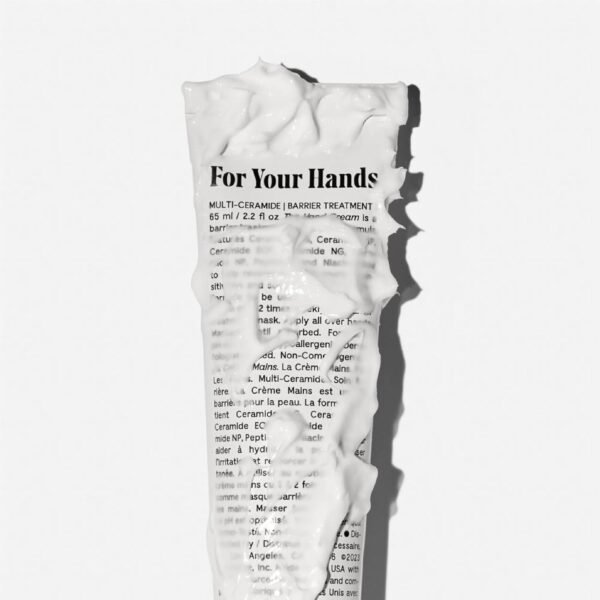 Nécessaire - The Hand Cream for Women & Men with 5 Ceramides & Peptides, Fragrance-Free Hand Lotion, Fast-Absorbing, Non-Greasy. - 2.2 fl oz.