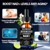 NAD Supplements For Women & Men, Liposomal NAD Nicotinamide Riboside Resveratrol 900mg w. B3 Vitamin Quercetin TMG, Liquid Resveratrol NAD Plus Supplement for Anti-Aging Energy Focus Longevity