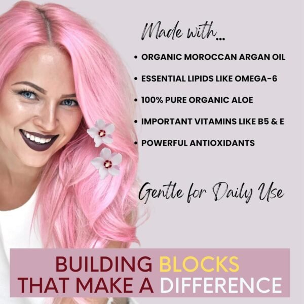 71YyyzW2z4L._SL1500_.jpg DermOrganic Leave In Hair Treatment with Organic Argan Oil - Seals, Protects, Restores Shine to Dry & Damaged Hair – 4 oz (1 Count)