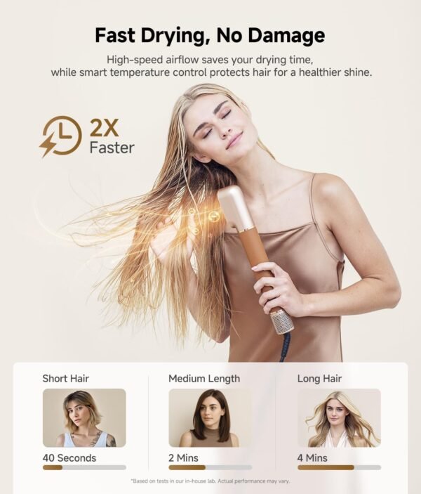 71ZAnQRgbL._AC_SL1500_.jpg DREAME AirStyle Pro 7-in-1 Hair Styler & High Speed Dryer | Magnetic Attachments for Curling, Smoothing, Volumizing | Fast Drying, Frizz Control, Cool Shot | Luxury Leather Package