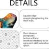 4 Pcs Flower Butterfly Shower Curtain Set with Non-Slip Rug, Toilet Lid Cover and Mat, Colorful Butterfly Shower Curtain with 12 Hooks,Waterproof Fabric Bath Curtain for Bathroom Decor