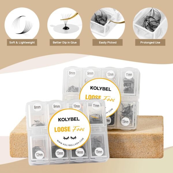 71ZVG-hMLxL._SL1500_.jpg Premade Lash Fans 600 Fans 10D Handmade Premade Fans Lash Extensions 0.07mm Thickness 8-15mm D Curl Premade Fans Eyelash Extension Middle Stem Promade Lashes Fans (600Fans-10D-0.07D,8-15mm)