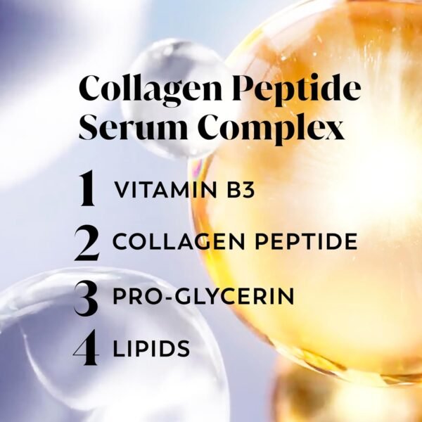 Olay Body Wash for Women, Elasticity Boosting, Collagen Peptide Serum Complex, Renews Moisture, Free of Parabens & Phthalates, Vitamin B3 Lameller Technology, For All Skin Types, 20 fl oz (Pack of 4)