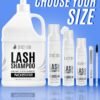 71ZxfR8s5OL._SL1500_.jpg STACY LASH Eyelash Extension Shampoo + Brush / 1.69 fl.oz / 50ml / Eyelid Foaming Cleanser/Wash for Extensions & Natural Lashes/Safe Makeup Remover/Supplies for Professional & Home Use