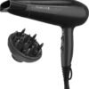 71ZyHPCc7wS._AC_SL1500_.jpg Remington Damage Protection Hair Dryer with Ceramic Ionic Tourmaline Technology, Black, Diffuser and Concentrator, 3 Piece Set