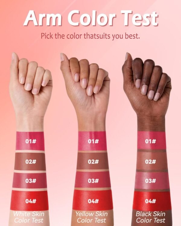 71aAgasFLL._SL1500_.jpg Lip Stain Liner Pen Set-4 Pcs Hydrating Lip Stain Lip Liner Pencil Kit,Longlasting Waterproof Smudgeproof Matte Color Look,Precise Chisel Tip Smooth,Women's Day Makeup Gift Kit for Women Girl