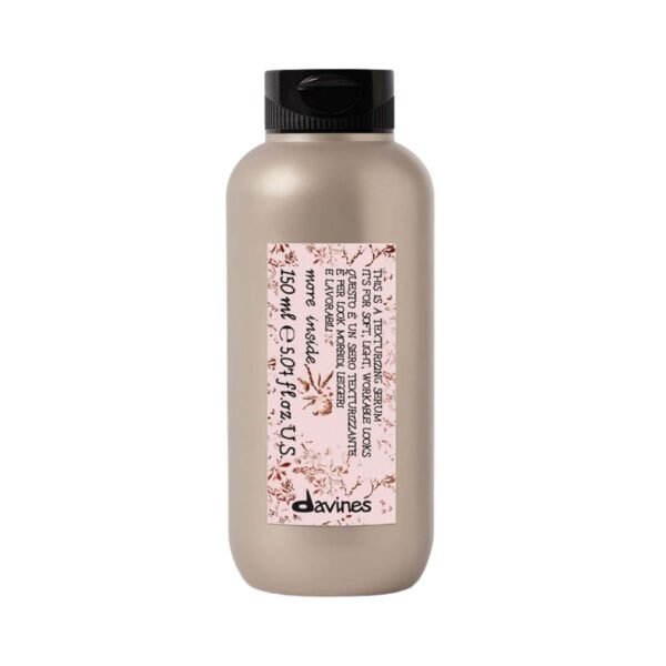Davines This is a Texturizing Serum, Workable Formula For Creating Body And Structure, Shaping Blow Dry Styling, Paraben-Free, 5.07 Fl. Oz.