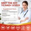 NAD Supplement, NAD+ Liquid, 1000mg Enhanced Formula with PQQ, Nicotinamide Riboside & Resveratrol, Advanced Anti-Aging Support for Men & Women, Sustained Energy, Vitality Boost (30 Packets)