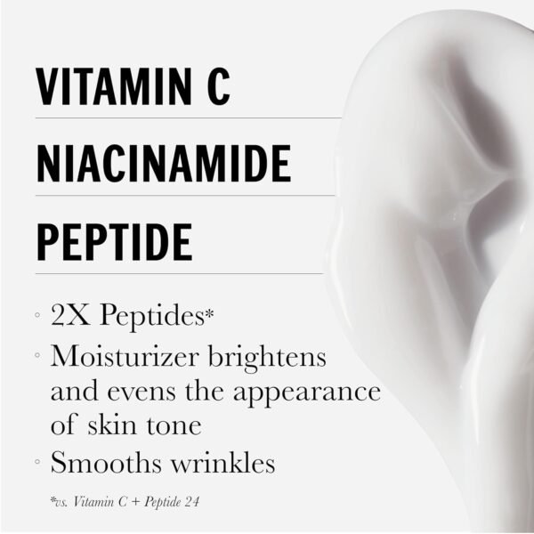 Olay Vitamin C MAX Face Moisturizer, Brightening Cream for Women, Hydrating, Evens Tone, Dark Spot & Hyperpigmentation Reduction, Glowing Skin Care - Niaciniamide, Peptides 1.7 Oz