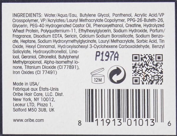 Oribe Gel Radiance Magic and Hold Serum for Unisex, 5 Ounce