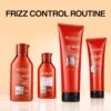 Redken Frizz Dismiss Conditioner - Frizz Control for All Hair Types, Moisturizes & Smoothes, Enhances Shine, With Babassu Oil