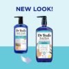 Dr Teal's Body Wash With Pure Epsom Salt, Detoxify & Energize With Ginger & Clay, 24 fl oz (Pack of 4)