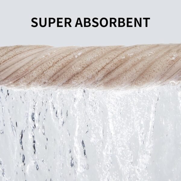 Extra Large Bath Towel Set of 6 (40"x80"),Oversized Bath Sheet Super Soft Highly Absorbent Microfibers Quick Dry Luxry Shower Towel for Bathroom Spa Gym Hotel Yoga(Beige, 6Piece)