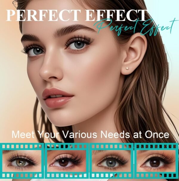 GEMERRY Lash Bond and Seal Waterproof 12ml Lash Cluster Glue for Eyelash Clusters Long Lasting for 72-96 Hours Eyelash Glue for Self Use at Home