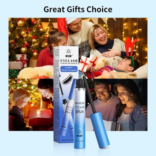 Lash Serum 4ml Nourishing Eyelash Serum Gentle Moisturizing Lash Serum for Thick Long Natural Eyelashes No Irritating