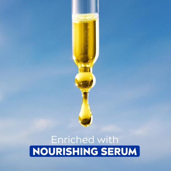 NIVEA Nourishing Care Body Wash with Nourishing Serum, Moisturizing Body Wash for Women, Enriched with Provitamin B5 and Vitamin E, 20 Fl Oz Bottle