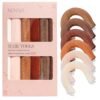 71bXJSmRcDL._SL1500_.jpg Heatless Curls Overnight Set - Jumbo Soft Hair Curlers to Sleep In, No Damage Velvet Curling Rods with Silk Scarf, Overnight Non-Heating Sleep Styling Tools for All Hair Types