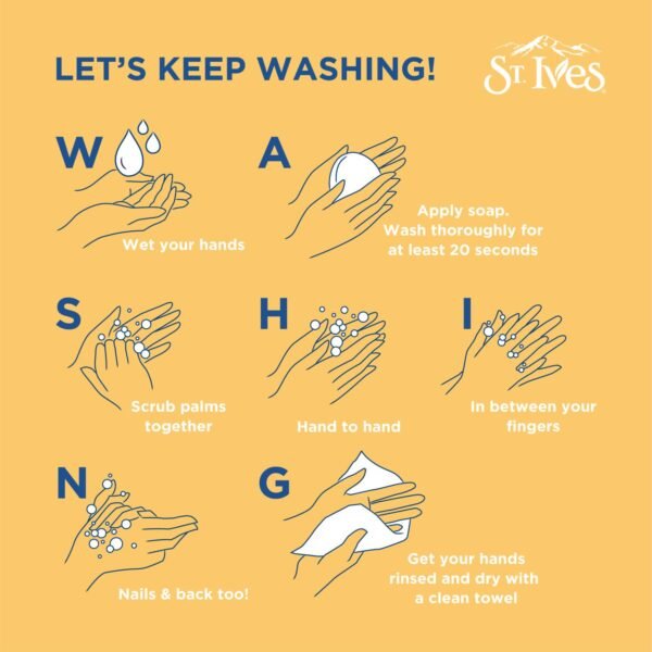 St. Ives Body Wash - Soothing Moisturizing Cleanser with Oatmeal & Shea Butter, Made with Plant-Based Cleansers and 100% Natural Extracts, 16 Oz Ea (Pack of 6)