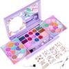 Kids Makeup Kit for Girls Real Washable Cosmetic 3+ Year Girl Birthday Gifts Pretend Play Toys for Girls 4-6, 6-8, 8-10 Non-Toxic