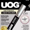 UOG Eyelash Adhesive Glue - Super Strong Hold for Up to 5 Days | Waterproof, Allergy-Free, and Odorless | Brush-On False Lash Extension Glue with All-in-One Formula | No Irritation or Itching (Black)