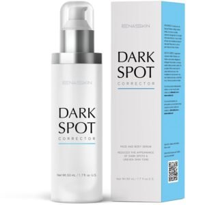 71c-VWQPprL._SL1500_.jpg EnaSkin Dark Spot Remover for Face and Body: Advanced Formula Spot Corrector Cream to Fade Age Spots, Sun Spots, Freckles, Melasma, and Brown Spots for Women and Men (1.7 Oz)