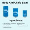 Body Glide Original Anti Chafe Balm | No Chafing Stick | Prevent Arm, Chest, Butt, Thigh, Ball Chafing & Irritation | Trusted Skin Protection Since 1996 |1.5oz