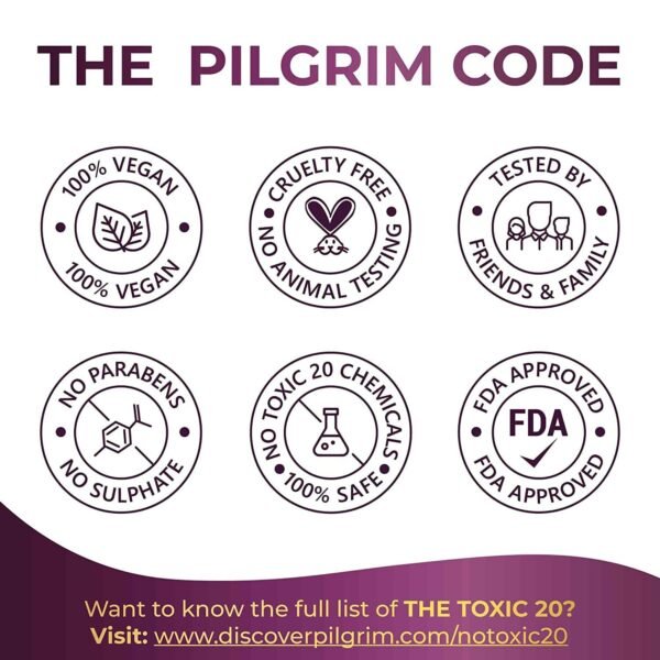 Pilgrim Red Vine Night Gel Crème | Anti-Aging Night Cream with Vitamin C, Retinol & Mulberry | Reduces Wrinkles & Fine Lines | Hydrates, Restores & Improves Skin Texture | 1.76 Oz (50g)