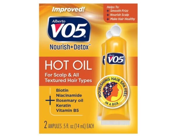 Vo5 Hot Oil Therapy Treatment 2 Count 0.5 Ounce (14ml) (2 Pack)