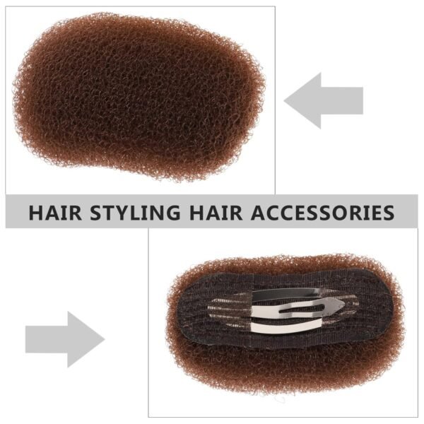71cYsu7KiKL._SL1500_.jpg Beaupretty 3pcs Volume Bump Up Hair Sponge Inserts and Puff Cushion Clips - Hair Styling Tools for Women Girls