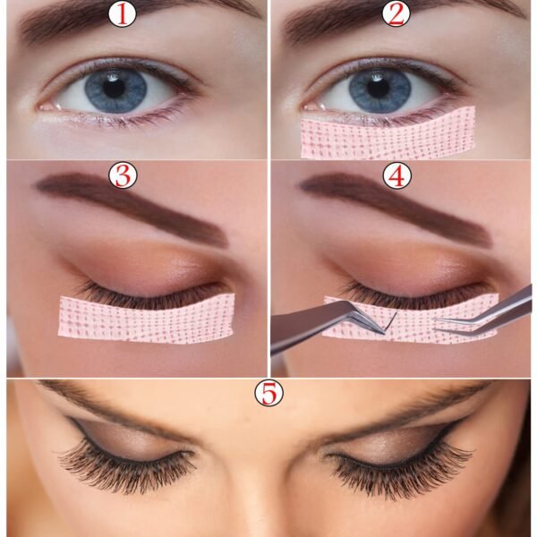 71cZIIjO57L._SL1500_.jpg 6 Rolls Eyelash Tape,Adhesive Fabric Eyelash Extension Tape,Breathable Micropore Fabric Tape for Eyelash Extension Supplies,9 m/10 Yard Each Roll (Pink)
