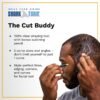 71cZJUcsAhL._SL1500_.jpg The Cut Buddy Original Shaping Tool, Clear Beard and Hairline Template with Bonus Tracer Pencil, As Seen on Shark Tank
