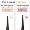 71ckLLwiPdL._SL1500_.jpg Beard Pen Filler for Men - Barber Styling Grooming Pencil - Waterproof Proof, Sweat Proof, Long Lasting Solution with Natural Finish - Cover Beard and Scalp Patches in Seconds - Black 1 Pack
