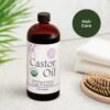71ctmAUYPeL._AC_SL1500_.jpg Healing Solutions Oils - 8 oz Castor Oil Organic Pure Natural, Cold Pressed, Hexane & Chemical Free Natural Solution, Lash Serum, Stimulates Growth For Hair, Eyelash, Eyebrows, Scalp & Beard - 236ml