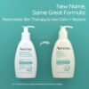 71cuK1IZymL._SL1500_.jpg Aveeno Calm + Restore Oat Repairing Body Lotion for Sensitive Skin, Daily Moisturizer with Prebiotic Oat, Aloe & Pro-Vitamin B5 Helps Restore Skin's Moisture Barrier, Fragrance Free, 12 oz