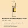 71cuo8JEFmL._SL1500_.jpg COSRX Snail Mucin Peptide Under Eye Cream, 0.84 fl oz, 73.7% Snail Mucin and Niacinamide, Eye Care, Eye Cream Anti Aging, Dark Circles, Korean Skin Care