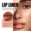 71cym08Z1oL._SL1457_.jpg Peel-Off Matte Lip Stain - Long-Lasting Lip Liner Tattoo, Waterproof & Transfer-Proof for All Skin Types (Dark Brown, 1Pc)